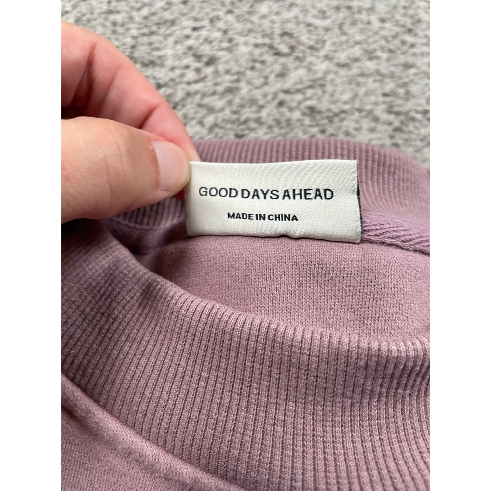 Comfrt Sweatshirt Womens Large Halo Purple Crewneck Classic Comfort Cozy Casual - Picture 5 of 8